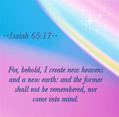 Isaiah 6517 Bibel