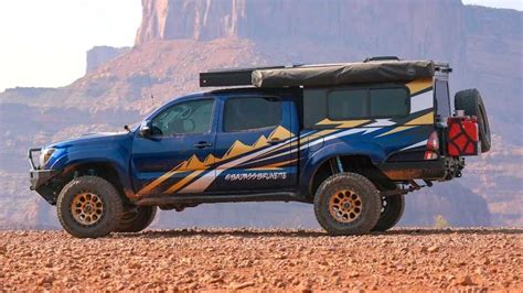 Toyota Tacoma Overlanding Camper Is One Of A Kind And A Total Badass