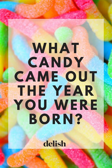 Heres What Candy Came Out The Year You Were Born Popular Candy