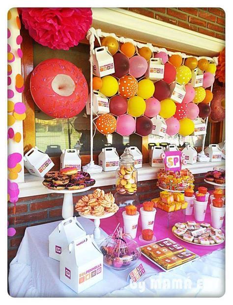 Dunkin Donuts Party Birthday Party Ideas Photo 4 Of 62 Donut