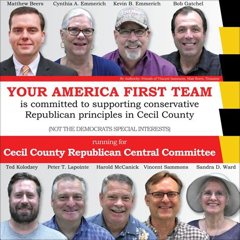 Conservative Cecil County Central Committee Cecil County Conservative Republican