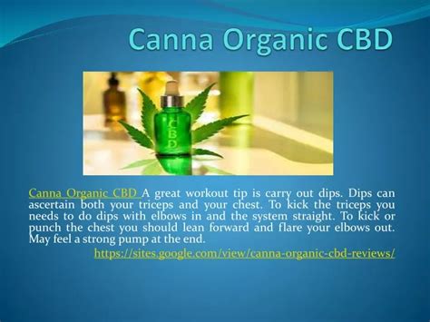 Ppt Canna Organic Cbd You Can Get All The Health Benefits