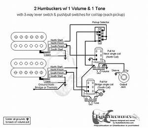 2 Humbucker 1 V1 Wiring Diagrams