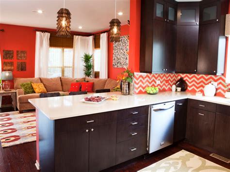 10 Beautiful Kitchens With Orange Walls