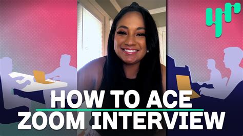 How To Nail A Job Interview Over Zoom Youtube