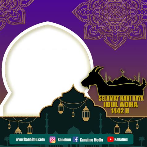 6 Template Twibbon Ucapan Selamat Hari Raya Qurban Idul Adha 1442 H