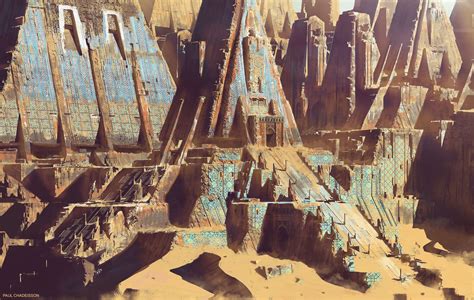 Desert Ruins By Paul Chadeisson Digital 2017 19201218 Visit