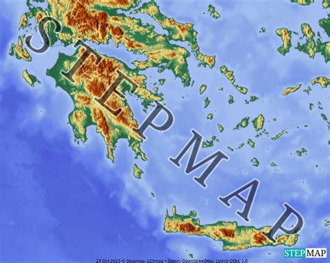 Stepmap Greece Landkarte F R S Dosteuropa