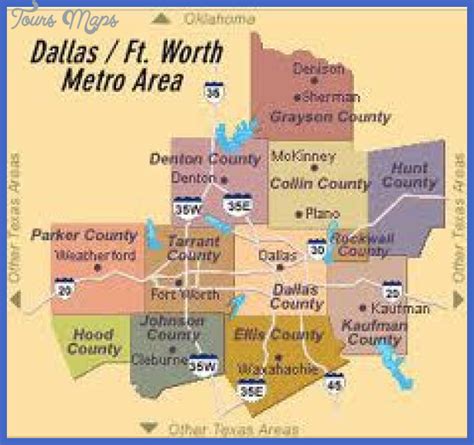 Dallas Metro Map