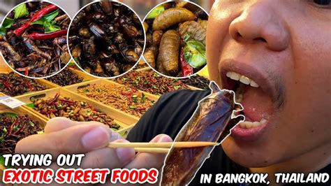 MIND BLOWING Most Strange And Weirdest Exotic Street Food In Thailand