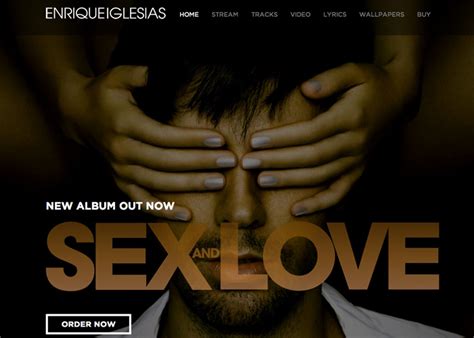 Enrique Iglesias Sex And Love Aards Nominee