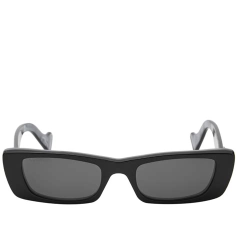 gucci eyewear gg0516s sunglasses black and grey end