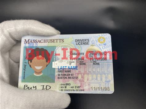 Scannable Massachusetts State Fake Id Card Fake Id Maker Buy