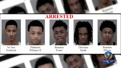 5 Men Accused Of Robbing Teens At Gunpoint At Steele Creek Apartments Wsoc Tv