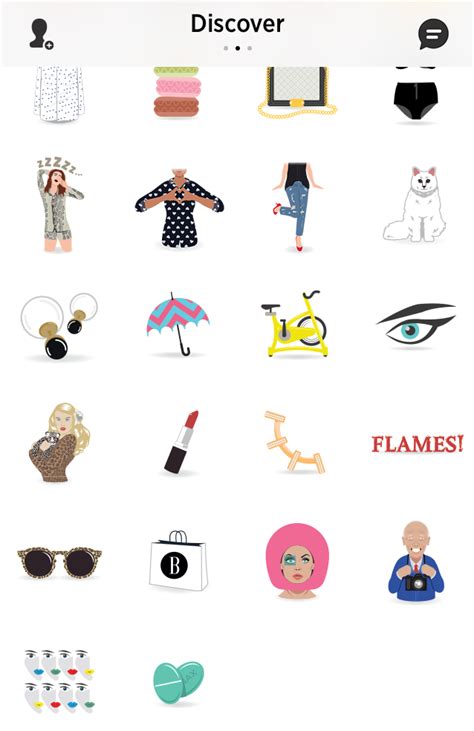 Seen And Heard Harpers Bazaar Releases A Fashion Lovers Emoji App