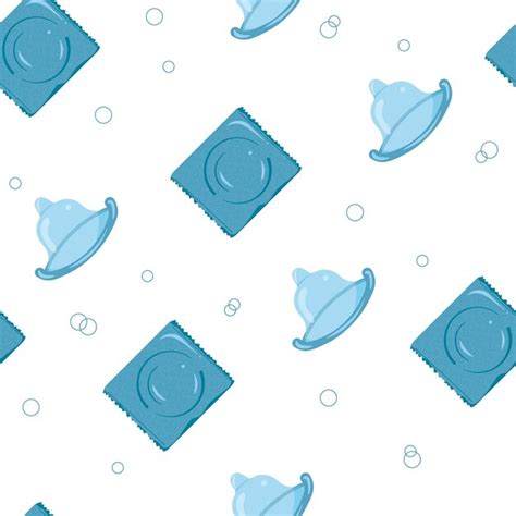 Premium Vector Contraceptive Seamless Pattern With Condoms The Sexual