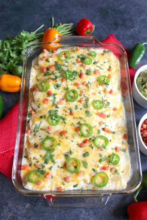 One online reviwer claims, these were excellent! Sour Cream Shredded Chicken Enchiladas - Delightful E Made