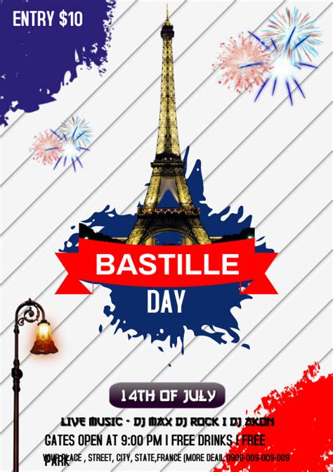 Bastille Day Template Postermywall