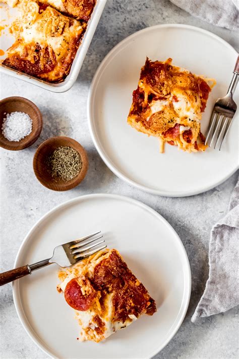 Pizza Baked Spaghetti Wanderlust And Wellness