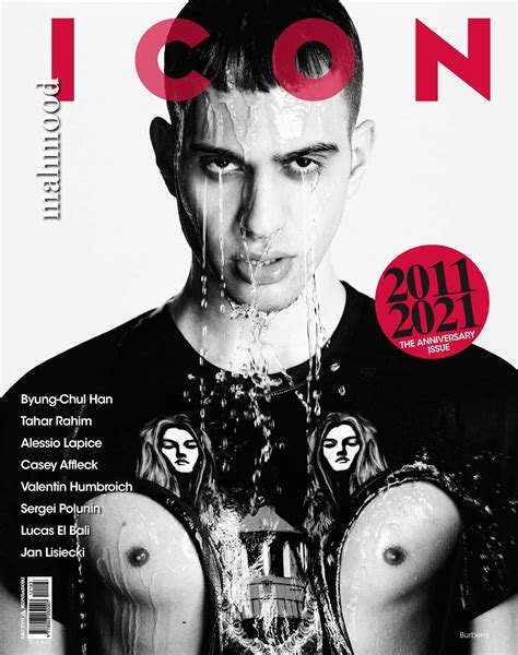 Mahmood Covers Icon Italia 10th Anniversary Issue By Luigi And Iango