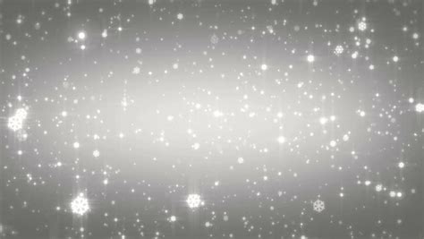 Elegant Grey Abstract With Snowflakeschristmas Stock Footage Video