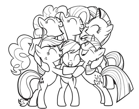 My little pony 65 cartoons printable coloring pages my little pony printables 9. My Little Pony coloring pages for girls print for free or ...