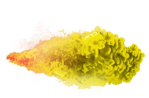 Yellow Smoke PNG Image with Transparent Background | PNG Arts png image