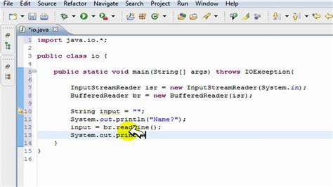 User Input In Java Inputoutput Tutorialhelp Io Youtube