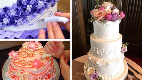Top Wedding Cake Tutorials Cake Decorating Compilation Youtube