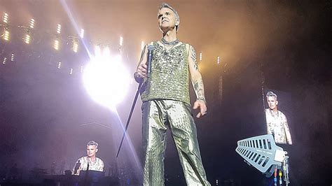 Robbie Williams Land Of 1000 Dances Rockwave Festival 2023 Athens Greece Youtube