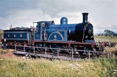 Caledonian Railway No 123 At Silloth In 1964 Steam Locomotive Steam