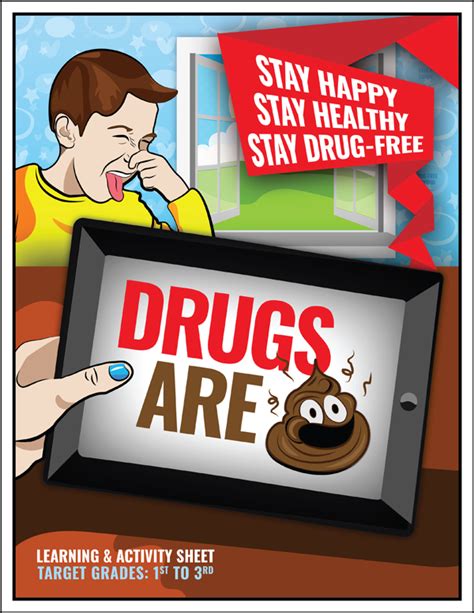 Drugs Are 💩 Emoji Activity Sheets Prevention Resources