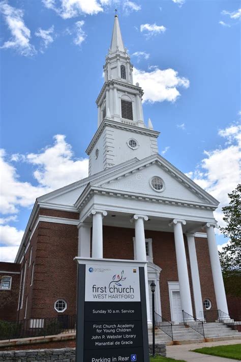 First Church Of Christ In Hartford Connecticut Stock Photo Image Of