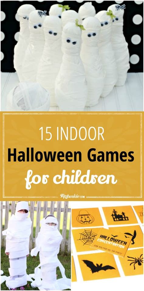 15 Indoor Halloween Games For Children In 2020 Halloween Games For