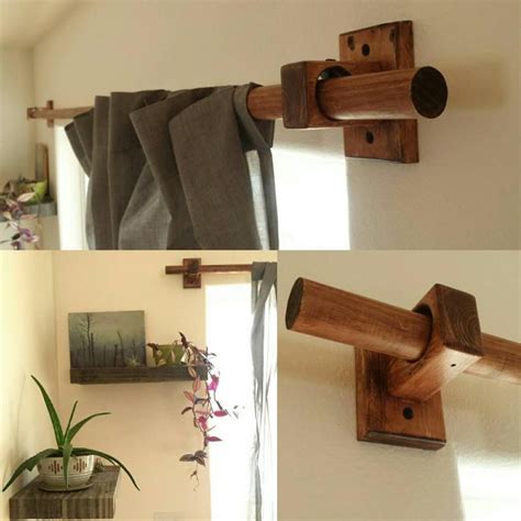 The farmhouse ball curtain rod is the perfect rustic accent to your farmhouse or modern country home. Pin on Brian's Room