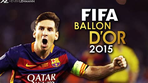 In the media the following numbers were reported: Lionel Messi Ballon d'Or 2015 The Movie - YouTube