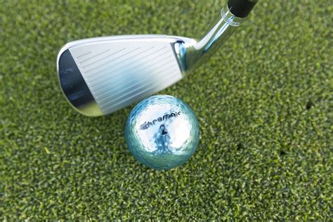 Golf Ts Chromax Metallic M5 Colored Golf Balls Pack Of 6 Blue