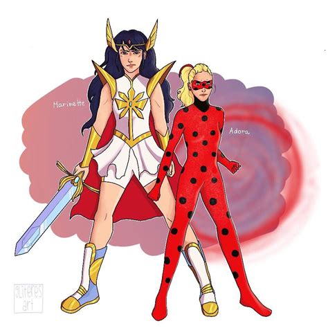 Marinette And Adora Crossover Miraculous Amino