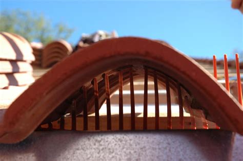 Le cache moineau est un dispositif situé entre le débord de toit, la gouttière et les façades de votre j'ai aussi apprécié la qualité du travail (protection de chantier, explications au fur et à mesure de. Peigne anti oiseaux sous tuile - Revêtements modernes du toit