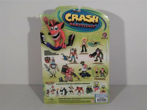 Deep Dive Crash Bandicoot Action Figure Resaurus Universal Studios 1999