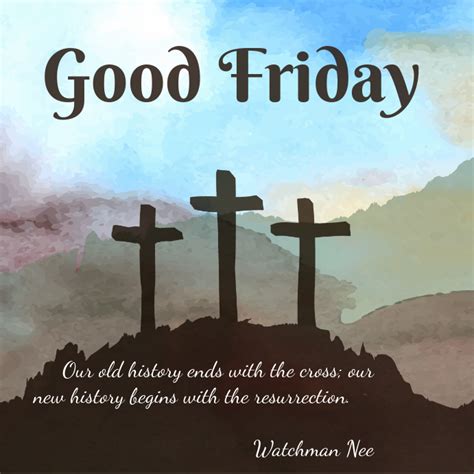 Good friday is a christian observance held two days before easter sunday and it commemorates the crucifixion of jesus christ at calvary (located right outside the walls of jerusalem). good friday template | PosterMyWall