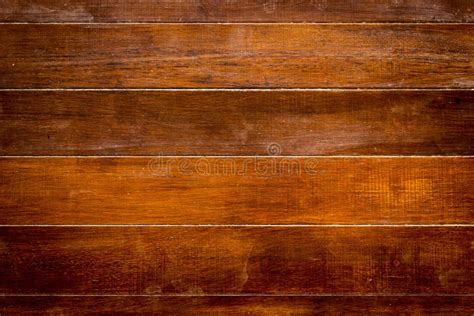 Brown Wood Plank Wall Horizontal Background Texture Old Panels Stock