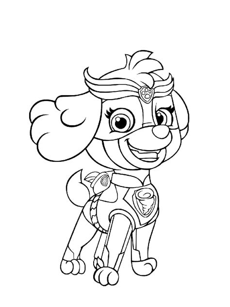 Schaffung Stattdessen Sand Rubble Paw Patrol Coloring Page Antiquität