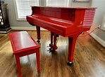 A Yamaha Elton John Signature Red Piano Sells for $150,000