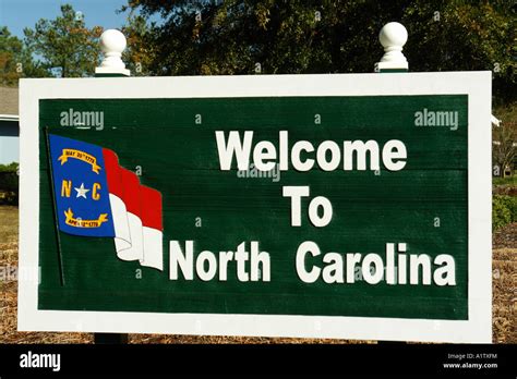 Ajd55041 Nc North Carolina Welcome To North Carolina Road Sign