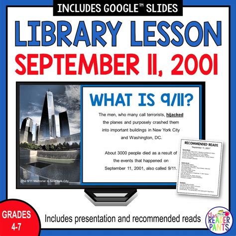 September 11th Library Lesson Librarians Teach