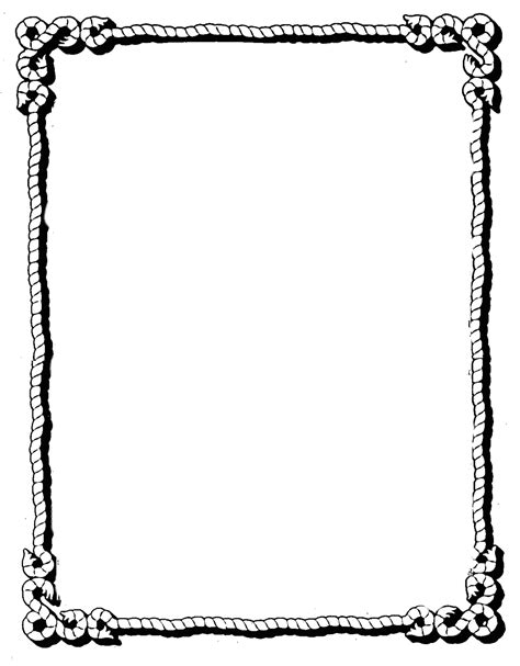 Simple Black Page Borders Clipart Best