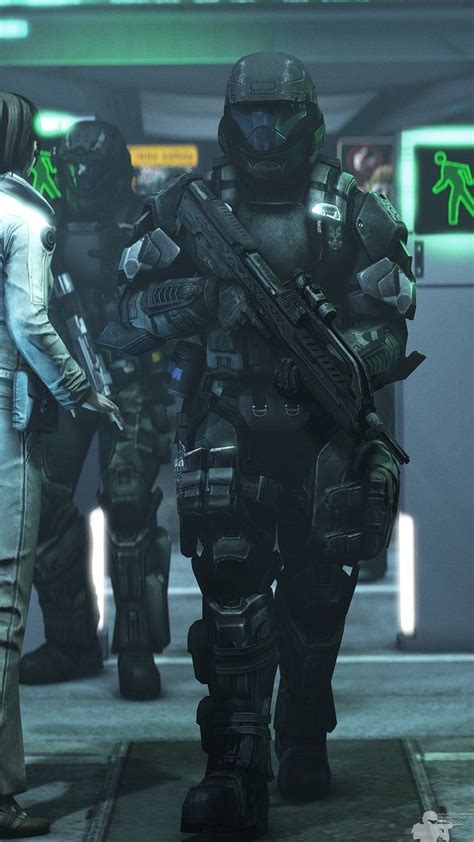 Hvt Escort Through The Metro By Rookie425 Halo Armor Halo Halo Game
