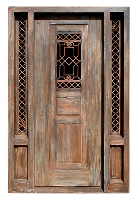 Door With Grillwork La Puerta Originals