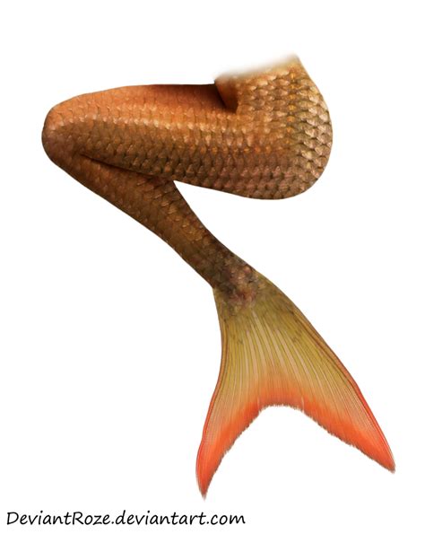 Yellow Mermaid Tail